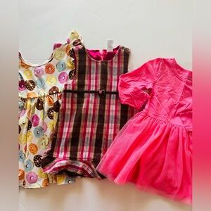Colorful Girls' Dresses Set Size 2T